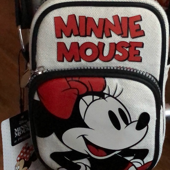 Disney Handbags - Disney/Primark “Minnie Mouse” Crossbody Bag - Red and White